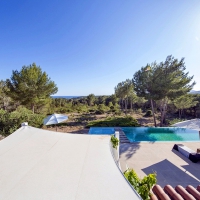 Ibiza Luxus Villa mit Pool & Meerblick - Cana Jondal - State of Art!